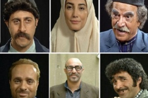تست گریم جالب بازیگران پایتخت در سریال علی البدل !