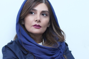 هنگامه قاضیانی با یک چشم در فیلم یک قناری یک کلاغ!