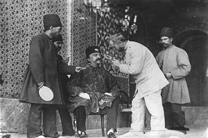 عکسی دسته جمعی از تولد ناصرالدین شاه قاجار