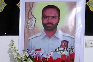 اینجا خانه آتش‌ نشان شهید حادثه پلاسکو است