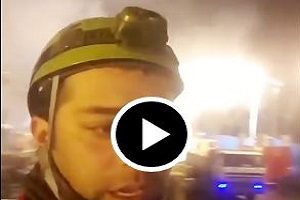 تنها ویدئوی امیدوارکننده از فاجعه ساختمان پلاسکو