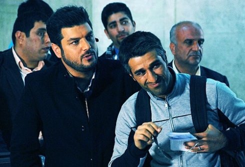 پژمان جمشیدی و سام درخشانی