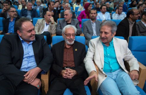 جمشید مشایخی در ضیافت افطار حسن روحانی