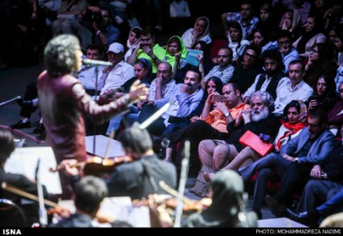 رضا یزدانی در کنسرت موسیقی فیلمهای مسعود کیمیایی