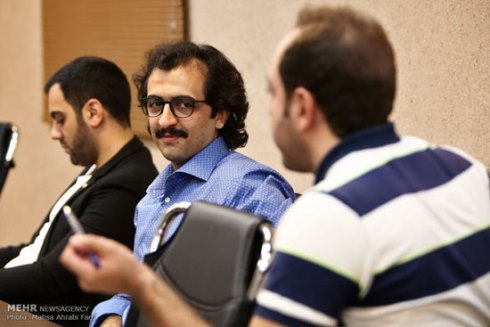 عکس بازیگران تنهایی لیلا در نشست خبری 6