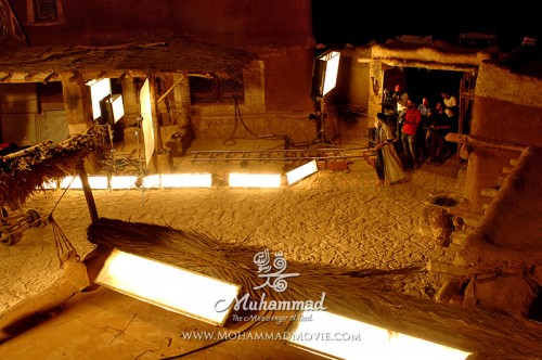 عکس شماره 1 از پشت صحنه فیلم محمد رسول الله(ص)