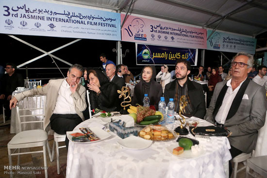 کتایون ریاحی و پسرش در جشنواره فیلم یاس -1
