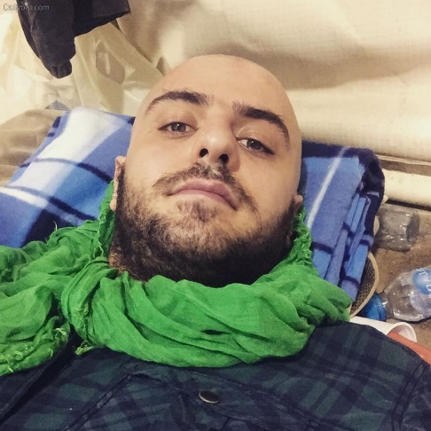عکس جدید علی ضیا در مکه