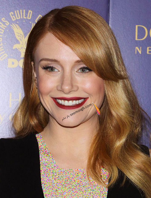 رنگ موی قهوه ای روشن برایس دالاس هاوارد Bryce Dallas Howard برای زمستان