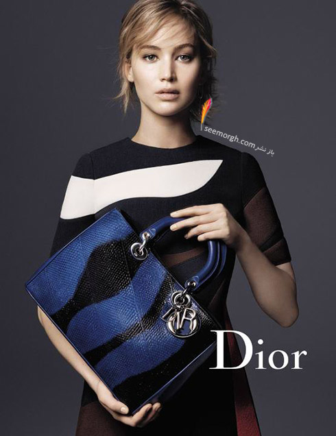 جنیفر لارنس Jennifer Lawrence در تبلیغ کیف های برند دیور Dior - عکس شماره 8