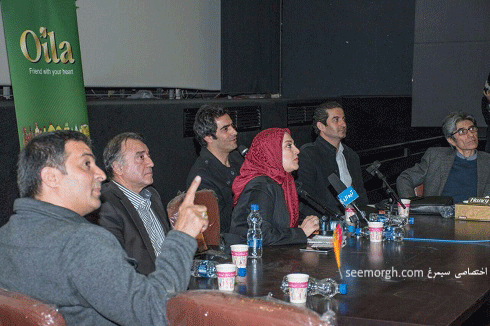 هنرمندان در نشست خبری "من سالوادور نیستم" -12