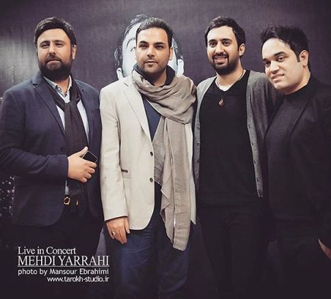 مهدی یراحی به همراه احسان علیخانی و محمد علیزاده