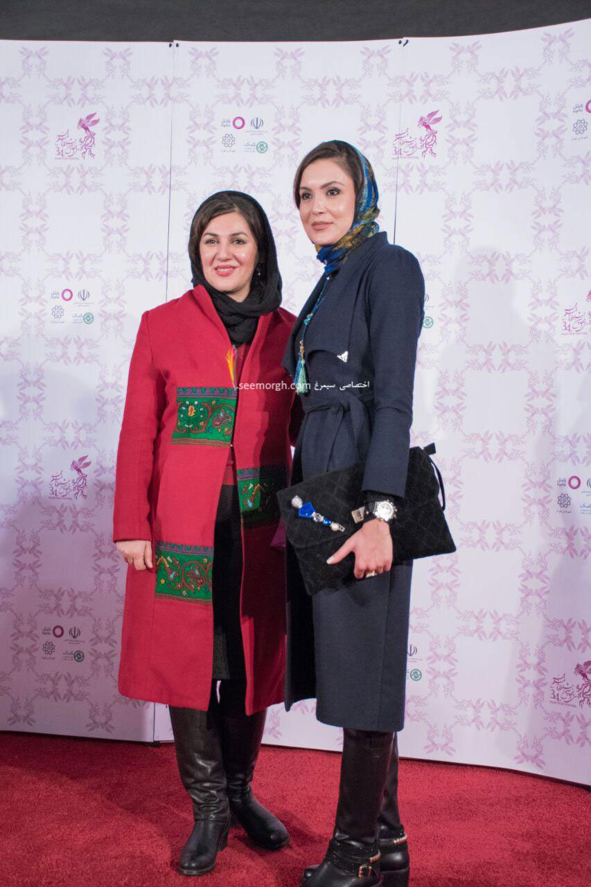 مدل لباس ستاره اسکندری در دومین روز سی و چهارمین جشنواره فیلم فجر
