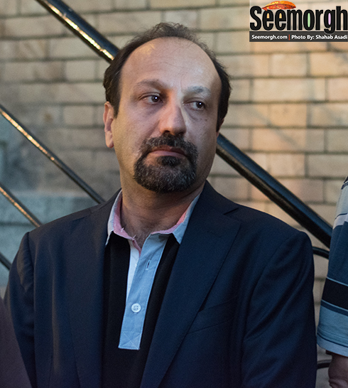 اصغر فرهادی در مراسم عباس کیارستمی
