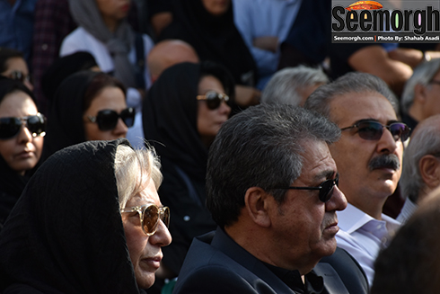 جهانگیر کوثری و همسرش رخشان بنی اعتماد