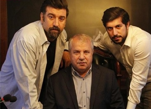 عکس علی پروین در یک سریال