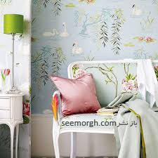 کاغذدیواری مناسب برای دکوراسیون به رنگ صورتی - عکس شماره 1