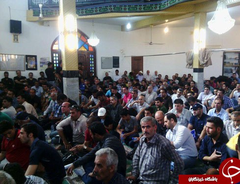 مراسم چهلم حبیب