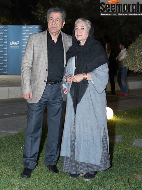 رخشان بنی اعتماد و همسرش جهانگیر کوثری