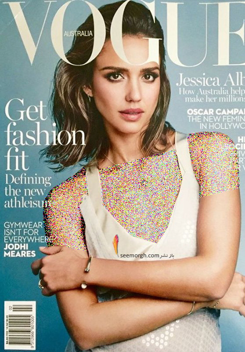 جدیدترین عکسهای جسیکا آلبا Jessica Alba روی مجله آمریکایی ووگ Vogue - عکس شماره 3