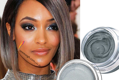مدل آرایش جردن دان Jourdan Dunn در مت گالا Met gala 2016