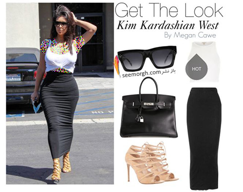 ست کردن لباس میهمانی به سبک کیم کارداشیان Kim Kardashian - عکس شماره 5
