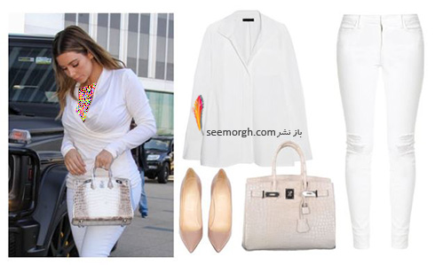 ست کردن لباس میهمانی به سبک کیم کارداشیان Kim Kardashian - عکس شماره 9