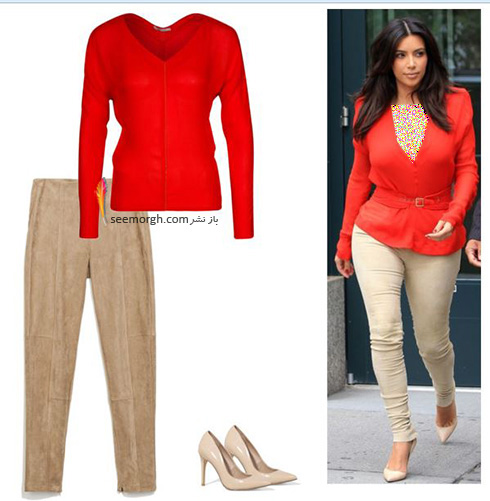 ست کردن لباس میهمانی به سبک کیم کارداشیان Kim Kardashian - عکس شماره 10