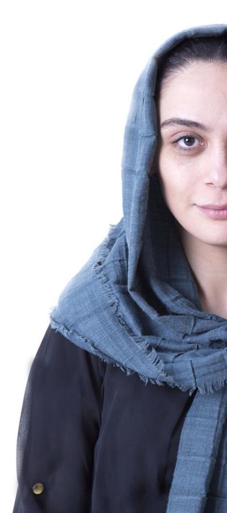 مارال فرجاد قبل از آرایش