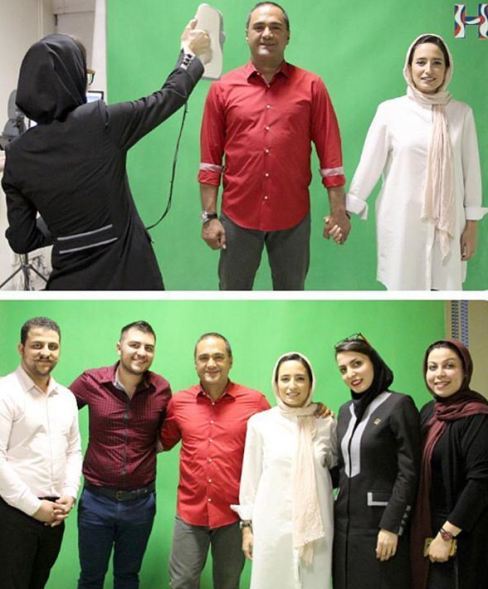 عکس نگار جواهریان و رامبد جوان عکس نگار جواهریان و رامبد جوان