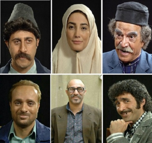 تست گریم بازیگران علی البدل