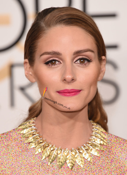 مدل گردنبند اولیویا پالرمو Olivia Palermo در گلدن گلوب Golden Globes 2016