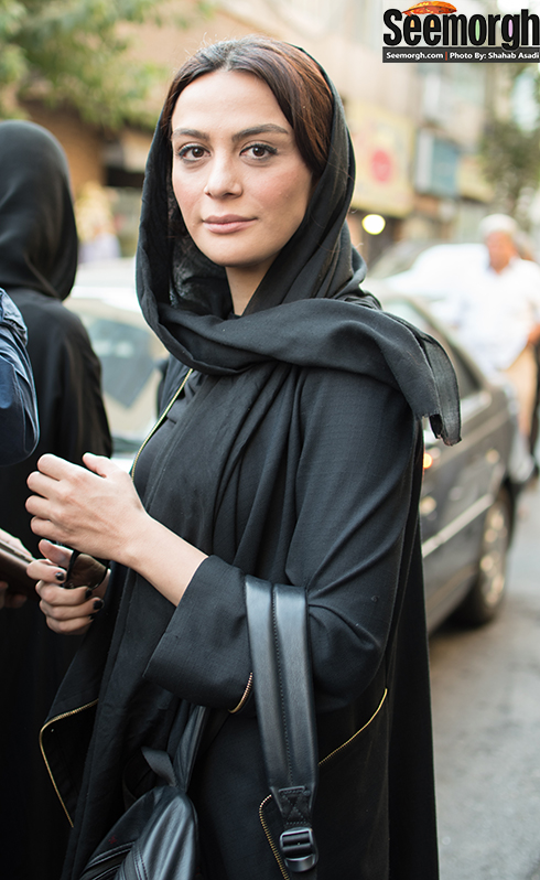 فرجاد در ختم مادر پژمان جمشیدی