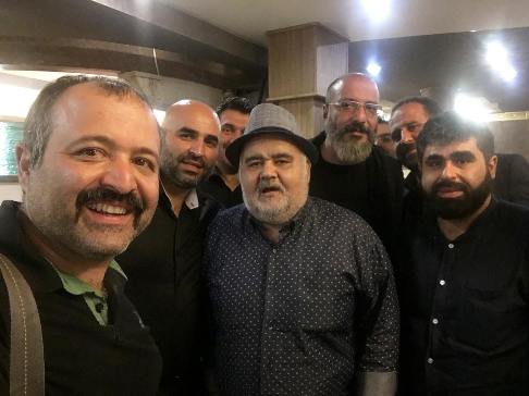 هنرمندان در هیئت عزاداری هنرمندان در هیئت عزاداری