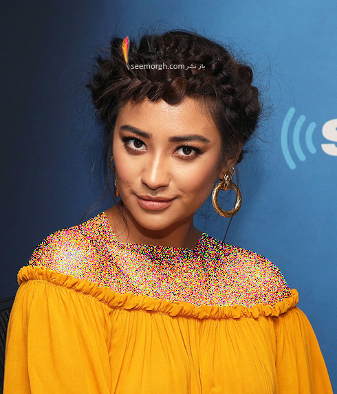 مدل مو تابستانی با بافت به سبک شای میچل Shay Mitchell