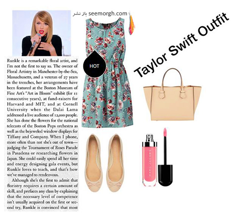 ست کردن پیراهن به سبک تیلور سویفت Taylor Swift برای بهار 2016 - ست شماره 12