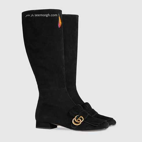 چکمه زنانه گوچی Gucci برای زمستان 2017 - 2016 - مدل شماره 2