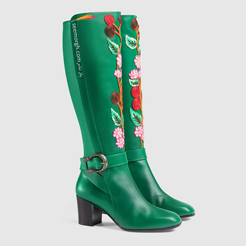 چکمه زنانه گوچی Gucci برای زمستان 2017 - 2016 - مدل شماره 5