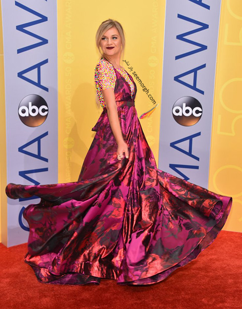 مدل لباس کلسئا بالرینی Kelsea Ballerini در CMA awards 2016