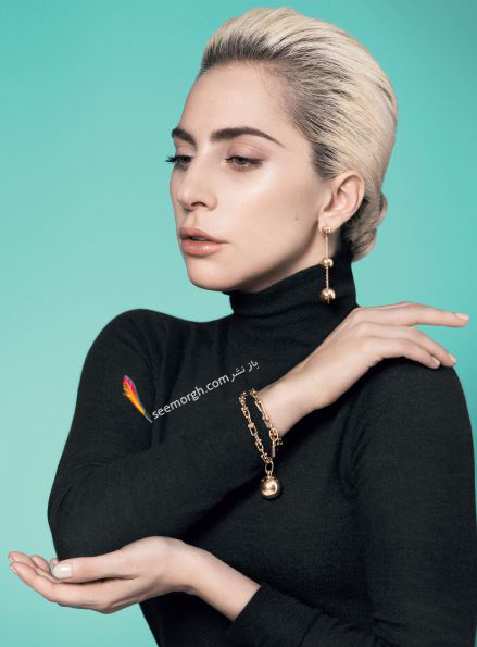 لیدی گاگا چهره تبلیغاتی برند تیفانی اند کو Tiffany & Co - عکس شماره 1 