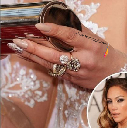طراحی ناخن به سبک جنیفر لوپز Jennifer Lopez - عکس شماره 2