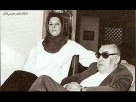 استاد بنان و همسرش استاد بنان و همسرش
