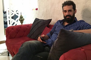 سعید معروف و آرمین تشکری در سفره خانه + عکس