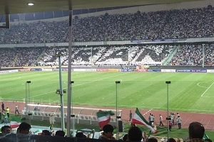 عکسی زشت از ورزشگاه آزادی