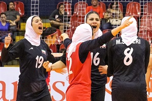 شکست والیبال بانوان ایران برابر تایلند