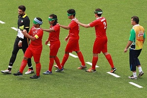 پیروزی فوتبال 5 نفره ایران برابر مراکش در پارالمپیک 2016