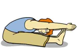 حرکات یوگا - حرکت خم به جلو در حالت نشسته ( Seated Forward Bend )