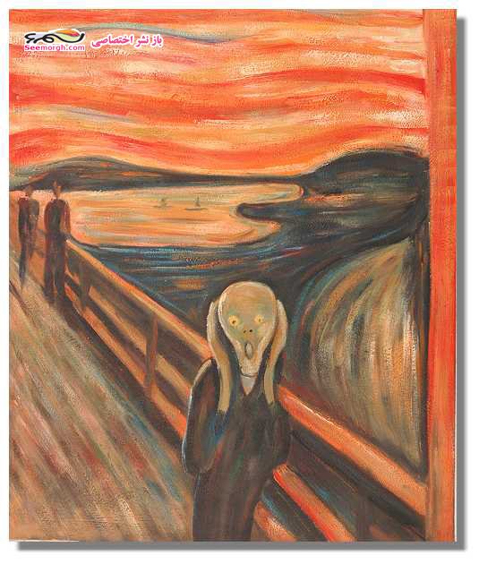 تابلوی جیغ اثر ادوارد مونک Edvard Munch